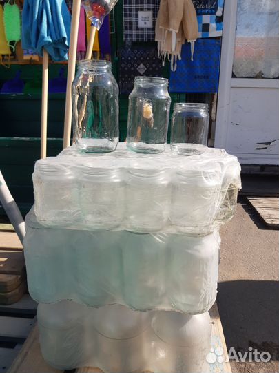 Банки стеклянные 0.5 л 0.7л 1 л 1.5 л