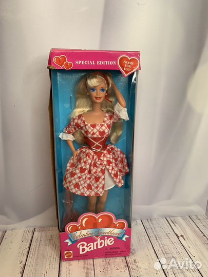 Barbie valentine sweetheart 1995 Малайзия барби