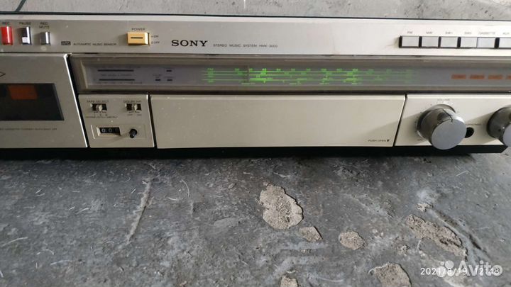 Музыкальный центр с винилом Sony hmk-3000