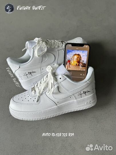 Кроссовки Nike air force 1 Travis Scott