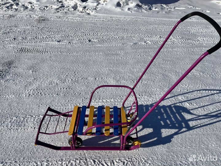 Коляска санки