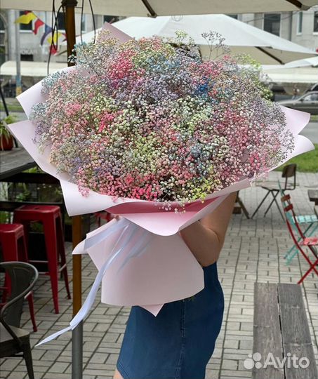 WOW Букеты-гиганты Гипсофилы