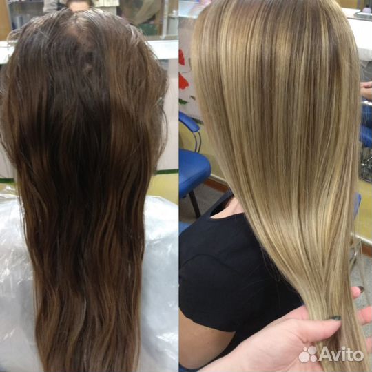 Кератин/ботокс: услуги по выпрямлению волос