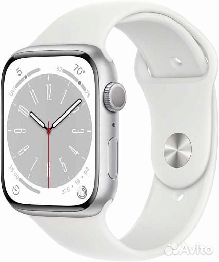 Apple Watch Series 8 45mm Silver Aluminum Case