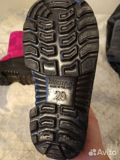 Сапоги зимние детские kuoma 29