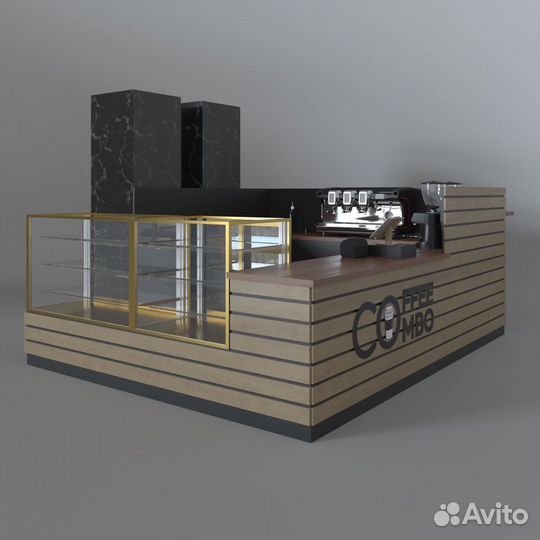 Островок кофе с собой, Стойка кофе в ТЦ