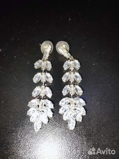 Свадебные серьги