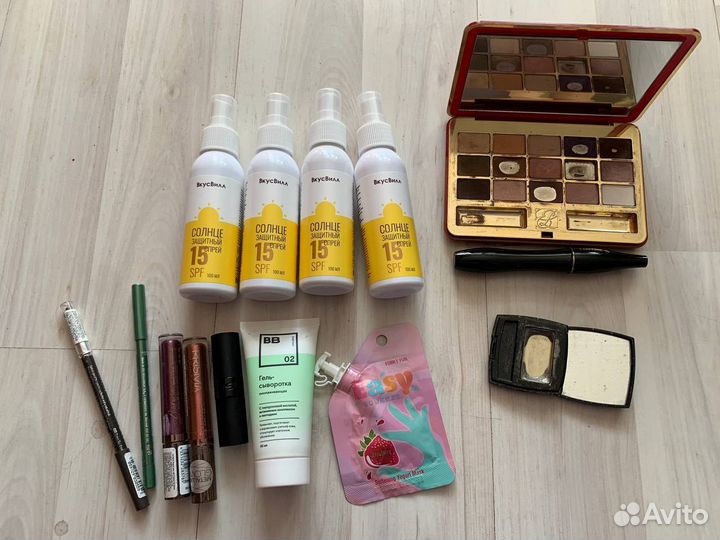 Набор косметики пакетом новая