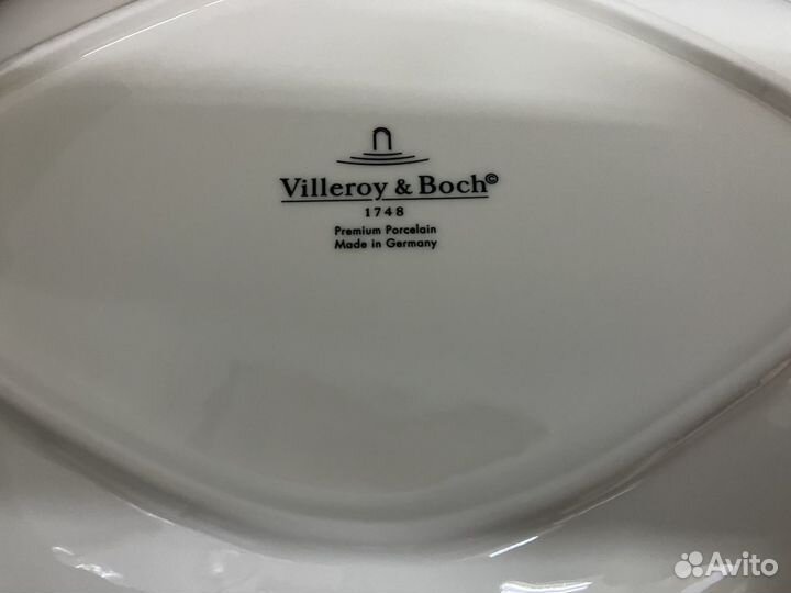 Новая Villeroy & Boch Sedona Oval Flat Plate 36x25
