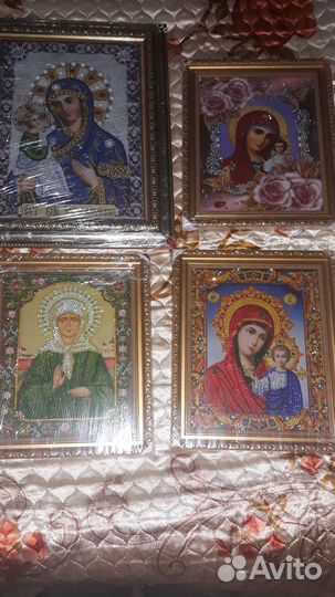 Икона алмазная мозаика