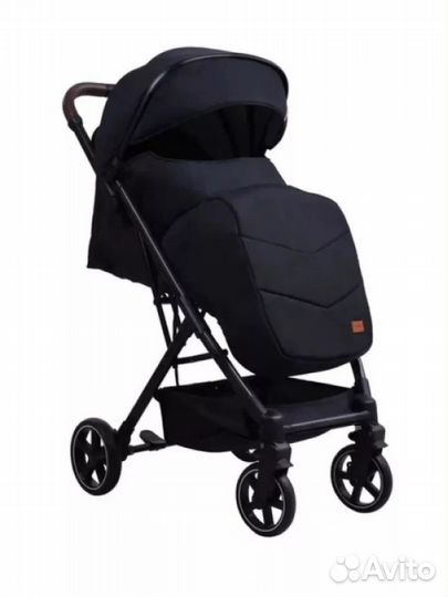 Детская прогулочная коляска luxmom W3 черная