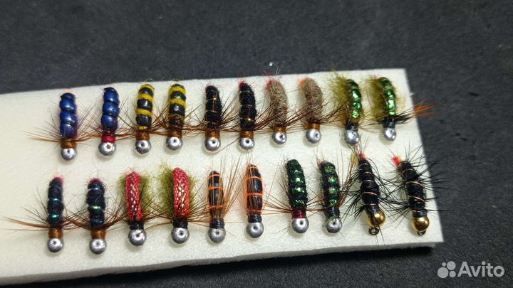 Донные мушки на хариуса