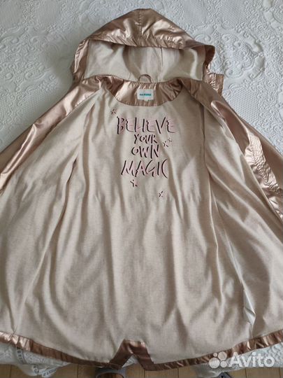 Куртка плащ для девочки