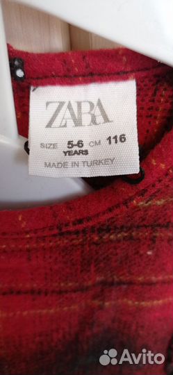 Платье для девочки zara 116