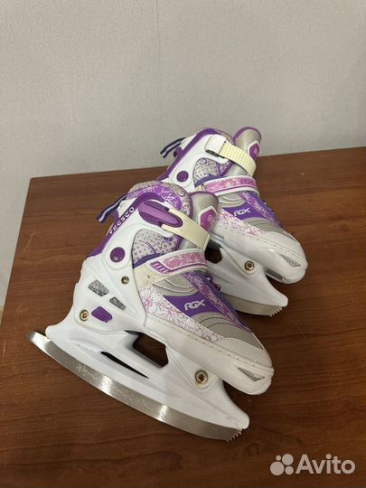 Коньки детские раздвижные 31-34