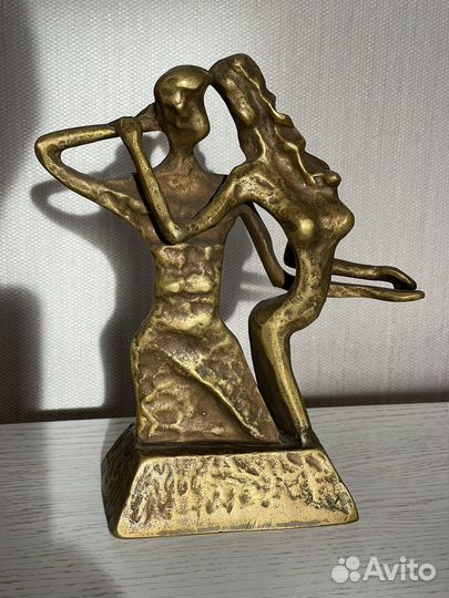 Статуэтка бронза латунь