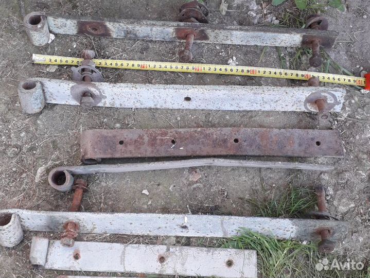 Петли старинные для ворот. Комплект