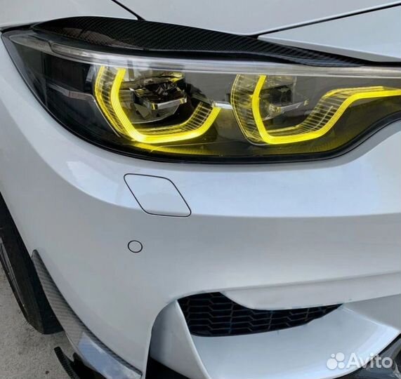 Желтые модули DRL BMW F32 M3 F80 M4 F82