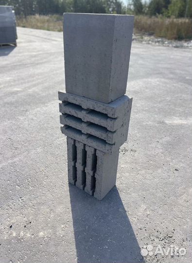 Блоки керамзитобетонные 190х290х390