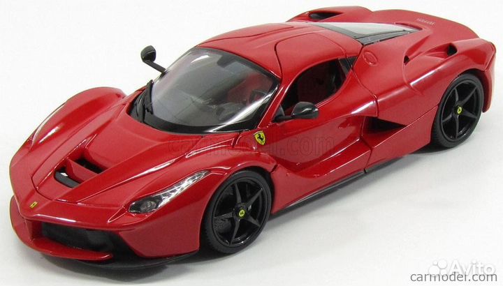 1/18 2013 Ferrari LaFerrari Burago красный