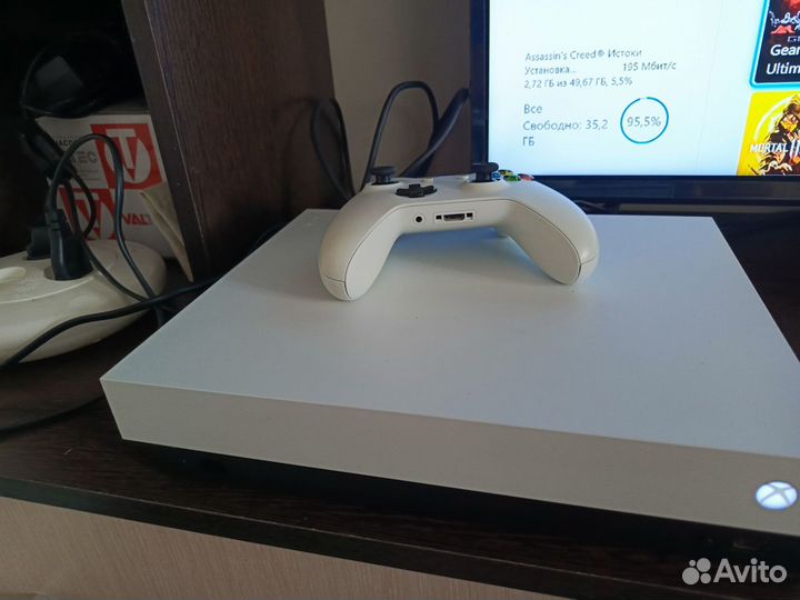 Xbox one X Белый