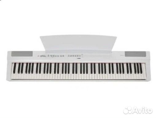 Портативное цифровое пианино yamaha P-125 Wh,белый