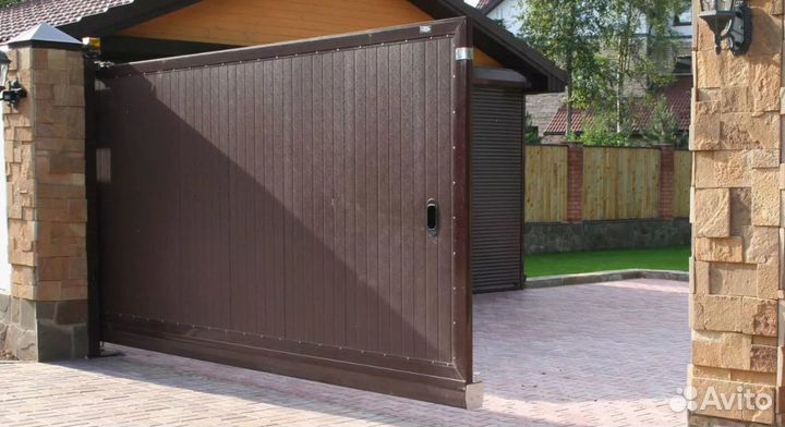 Ворота откатные прочные