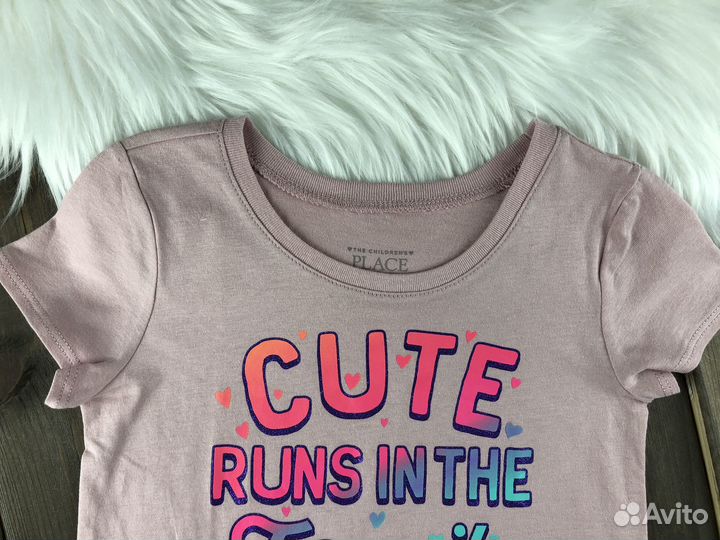 Футболка для девочки хлопок новая
