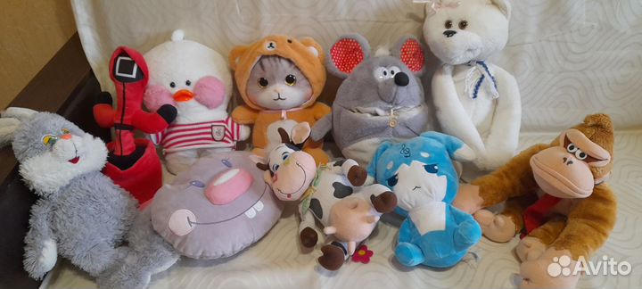 Мягкие игрушки пакетом