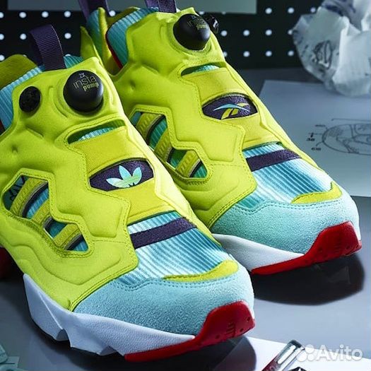 Кроссовки Adidas Zx x Reebok Fury Pump оригинал