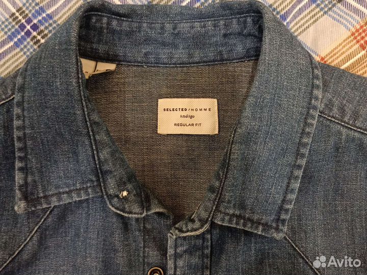 Selected Джинсовая рубашка мужская