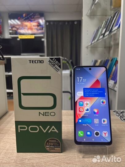 TECNO Pova 6 Neo, 8/128 ГБ