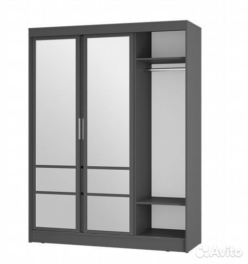 Шкаф-купе Графит