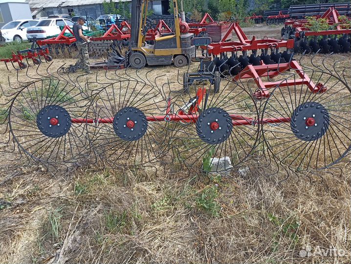Грабли, ворошилки, валкователи Фермер Техника ГВК-4К, 2023