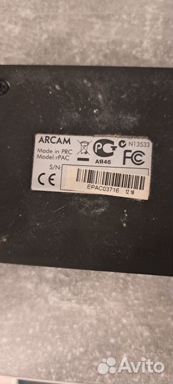 Цап Arcam rPac