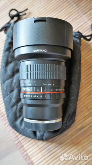 Samyang 10mm f/2.8 ED CS Sony E