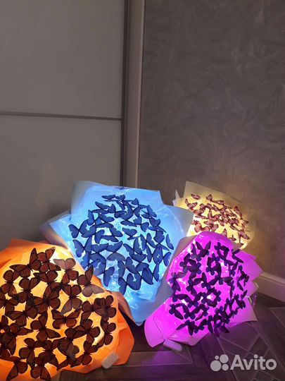 Букеты из бабочек в наличии