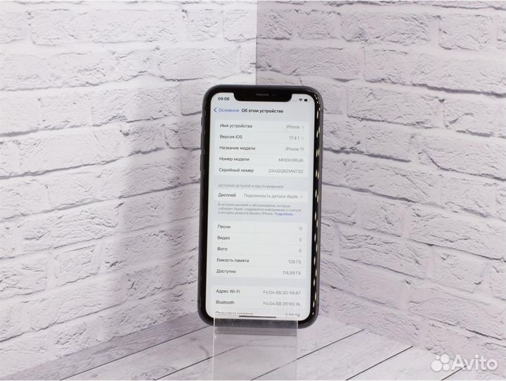 Смартфон Apple iPhone 11 128 гб RU, Dual: nano SIM