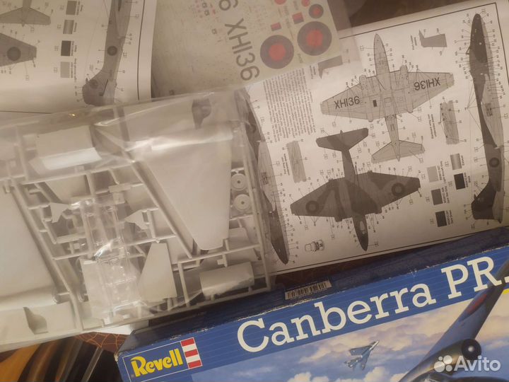 Сборная модель самолета 1 72