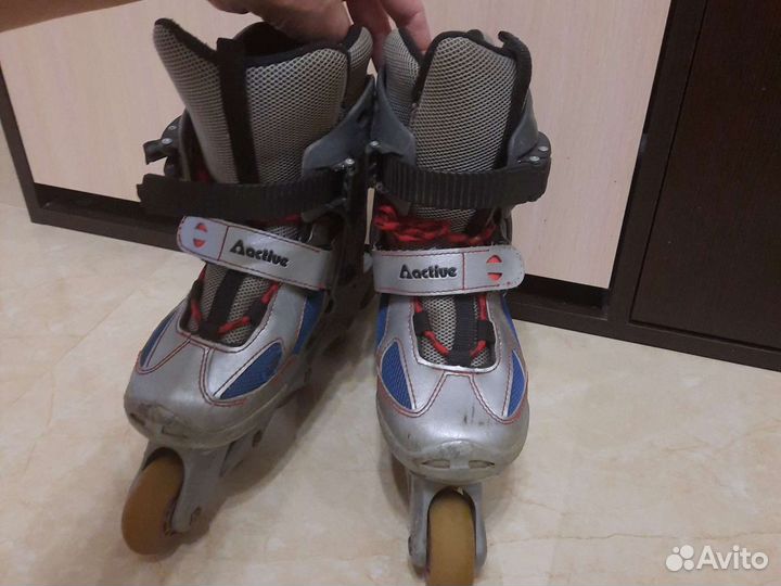 Роликовые коньки детские раздвижные