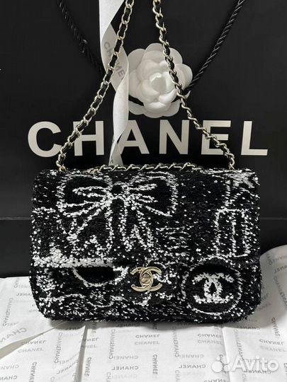 Сумка Chanel твид