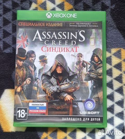 Игра на приставку Xbox one Assassins Синдикат