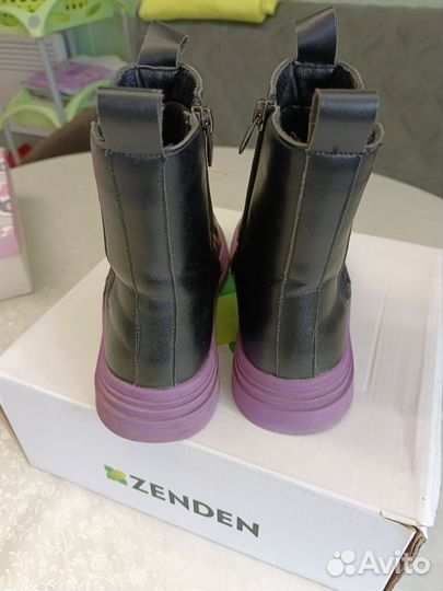 Ботинки демисезонные для девочки 34р