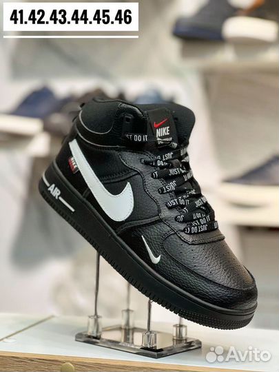 Кроссовки nike air force зимние