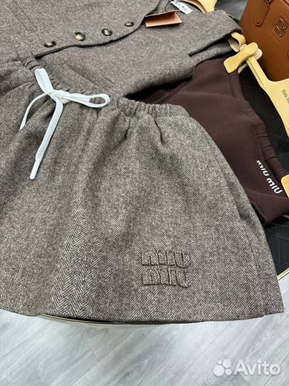 Костюм тройка женский miu miu