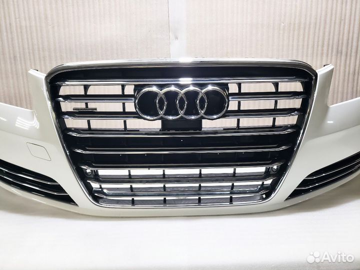 Бампер передний Audi A8 D4 (4H) до рестайлинг