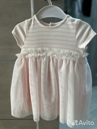 Платье petit bateau 4-9 мес