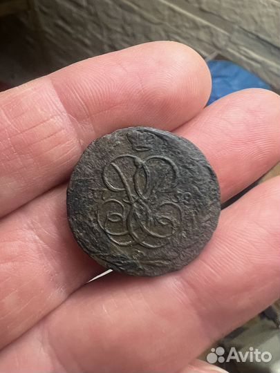Копейка 1758