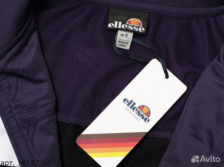 Олимпийка Ellesse фиолетовая