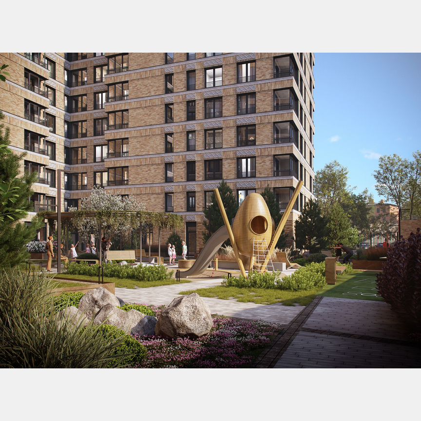 2-к. квартира, 56,3 м², 6/10 эт.